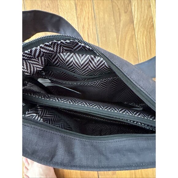 OGIO Brooklyn Women's Tablet Crossbody Messenger Bag Charcoal - Picture 4 of 6